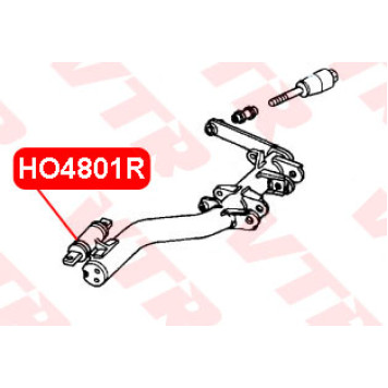 Сайлентблок продольного рычага задней подвески VTR HO4801R-1