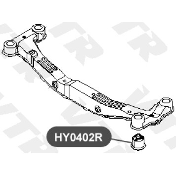 Сайлентблок балки задней подвески VTR HY0402R-1