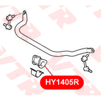Втулка стабилизатора передней подвески VTR HY1405R-1