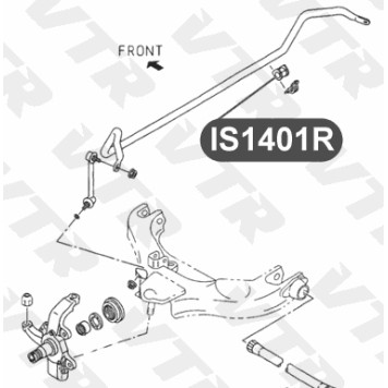 Втулка стабилизатора передней подвески VTR IS1401R-1