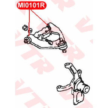 Сайлентблок верхнего рычага передней подвески VTR MI0101R-1