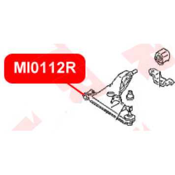 Сайлентблок рычага передней подвески, передний VTR MI0112R-1