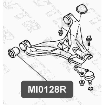 Сайлентблок рычага передней подвески, передний VTR MI0128R-1