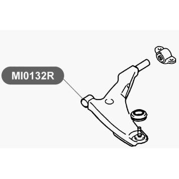 Сайлентблок рычага передней подвески, передний VTR MI0132R-1