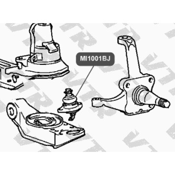 Опора шаровая нижнего рычага передней подвески VTR MI1001BJ-1