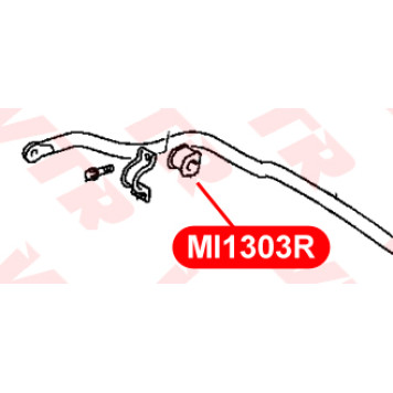 Втулка стабилизатора задней подвески VTR MI1303R-1