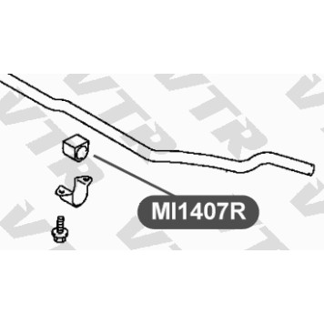 Втулка стабилизатора передней подвески VTR MI1407R-1