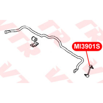 Тяга стабилизатора передней подвески VTR MI3901S-1