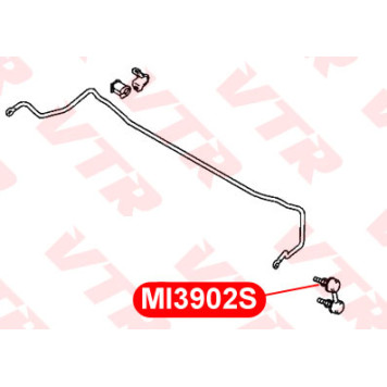 Тяга стабилизатора передней подвески VTR MI3902S-1
