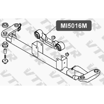Подушка двигателя, задняя VTR MI5016M-1