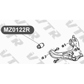 Сайлентблок рычага передней подвески VTR MZ0122R-1