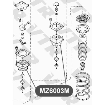 Опора переднего амортизатора VTR MZ6003M-1