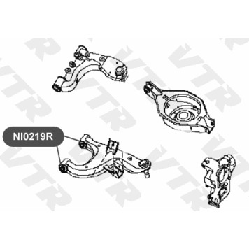 Сайлентблок нижнего рычага передней и задней подвесок VTR NI0219R-1