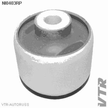 Сайлентблок полиуретановый балки задней подвески, передний VTR NI0403RP