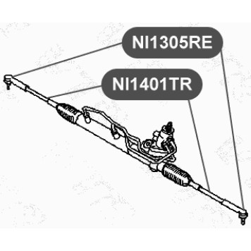 Тяга рулевого управления VTR NI1401TR-1