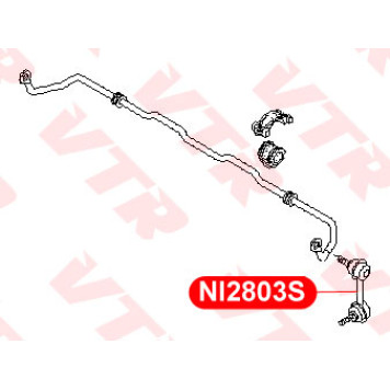 Тяга стабилизатора передней подвески, правая VTR NI2803S-1