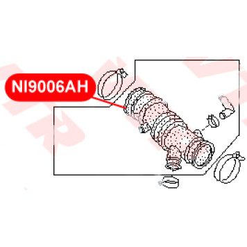 Патрубок воздуховода VTR NI9006AH-1