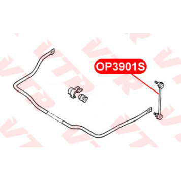 Тяга стабилизатора передней подвески VTR OP3901S-1