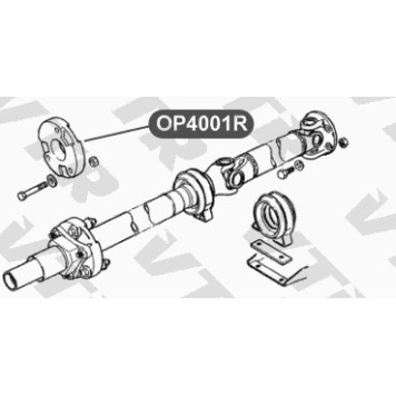 Муфта вала карданного VTR OP4001R-1
