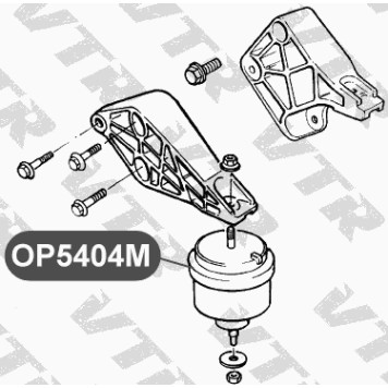 Подушка двигателя VTR OP5404M-1