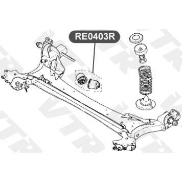 Сайлентблок балки задней подвески VTR RE0403R-1