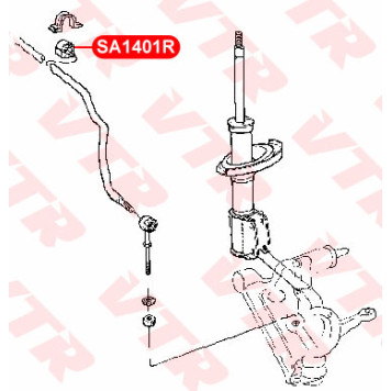 Втулка стабилизатора передней подвески VTR SA1401R-1