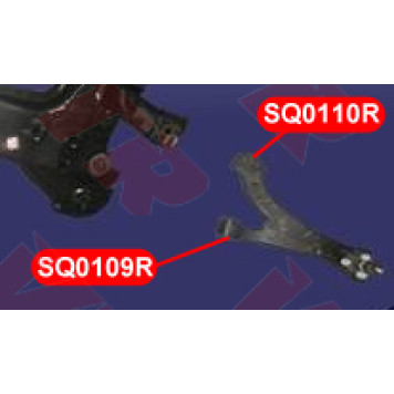 Сайлентблок рычага передней подвески, передний VTR SQ0109R-1