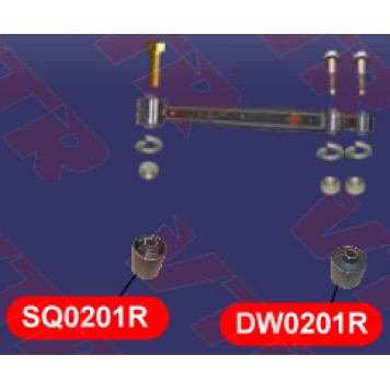 Сайлентблок продольного рычага задней подвески, передний VTR SQ0201R-1
