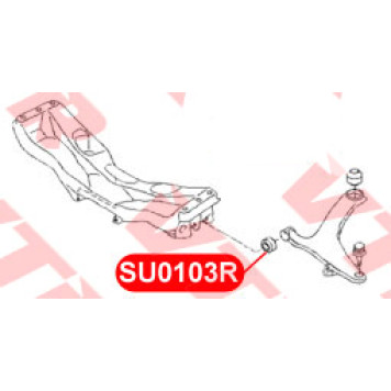 Сайлентблок рычага передней подвески, передний VTR SU0103R-1