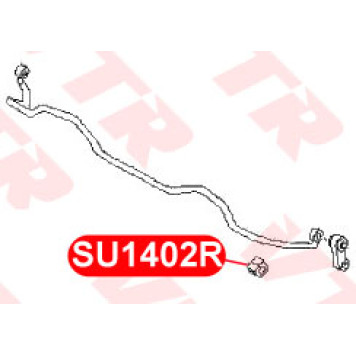 Втулка стабилизатора передней подвески VTR SU1402R-1