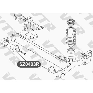 Сайлентблок балки задней подвески VTR SZ0403R-1