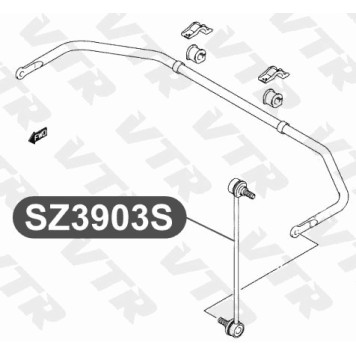 Тяга стабилизатора передней подвески VTR SZ3903S-1