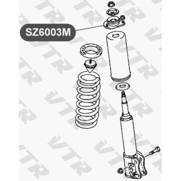 Опора переднего амортизатора VTR SZ6003M-1