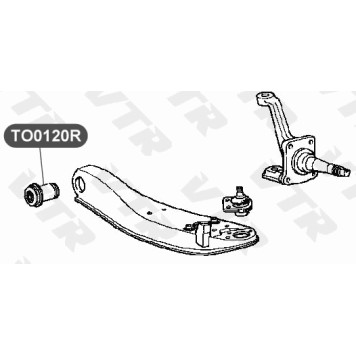 Сайлентблок нижнего рычага передней подвески VTR TO0120R-1