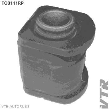 Сайлентблок полиуретановый рычага передней подвески, задний VTR TO0141RP
