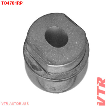 Сайлентблок полиуретановый рулевой рейки, левый VTR TO4701RP