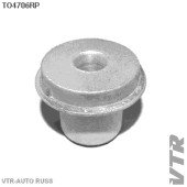 Сайлентблок полиуретановый рулевой рейки, левый VTR TO4706RP
