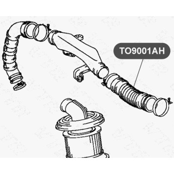 Патрубок воздуховода VTR TO9001AH-1