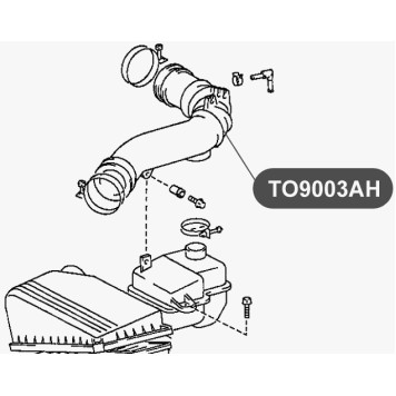 Патрубок воздуховода VTR TO9003AH-1