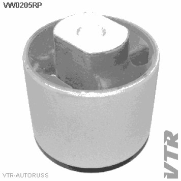 Сайлентблок полиуретановый продольного рычага задней подвески VTR VW0205RP