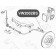 Датчик АБС задней подвески, двусторонний VTR VW2002BS