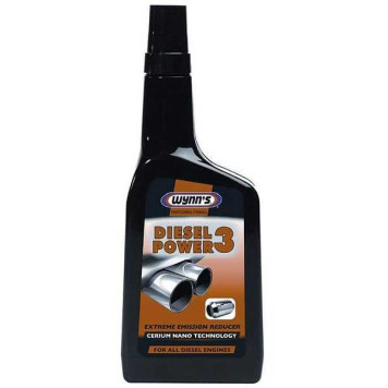 Очиститель для дизельных двигателей Diesel Power 3, 325 мл WYNN'S W50393