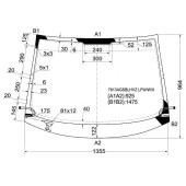 Стекло лобовое с обогревом в клей SEAT LEON 2005- <b>XYG 7613AGSBLHVZ LFW/W/X</b>