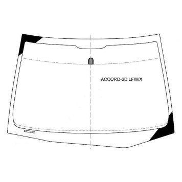 Стекло лобовое в клей HONDA ACCORD 2D CPE 03-08 <b>XYG ACCORD-2D LFW/X</b>