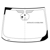 Стекло лобовое в клей OPEL ASTRA J 3D HBK 2011- <b>XYG ASTRA-GTC-12-VCSS LFW/X</b>