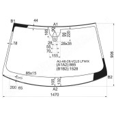 Стекло лобовое в клей AUDI A6 (C6) / ALLROAD / A6 WGN 10-11 <b>XYG AU-A6-C6-VCLS LFW/X</b>