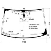 Стекло лобовое в клей AUDI A5 / S5 07- CPE <b>XYG AUDIA5-VCS LFW/X</b>