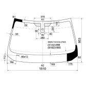 Стекло лобовое в клей BMW 5-SERIES F10 / F11 10- 4 / 5D <b>XYG BMW-F10-VCS LFW/X</b>
