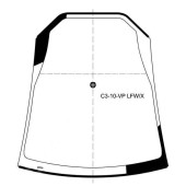 Стекло лобовое в клей CITROEN C3 (панорамная крыша) 10- 5D HBK <b>XYG C3-10-VP LFW/X</b>