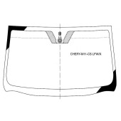 Стекло лобовое в клей CHERY M2011 (A3) SEDAN / HATCHBACK 2007- <b>XYG CHERY-M11-CS LFW/X</b>